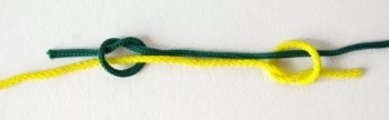 Скользящий узел на браслете ткацкий 2
