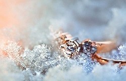 Как найти кольцо в снегу? Вредно ли золоту или серебру долго находиться под снегом?