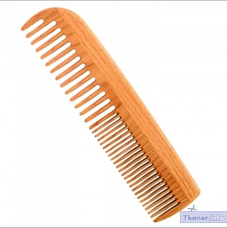 Расческа для длинных волос деревянная