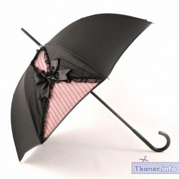 Темный зонт