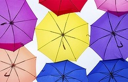 Зонты со скрытым рисунком: особенность аксессуара, стоимость