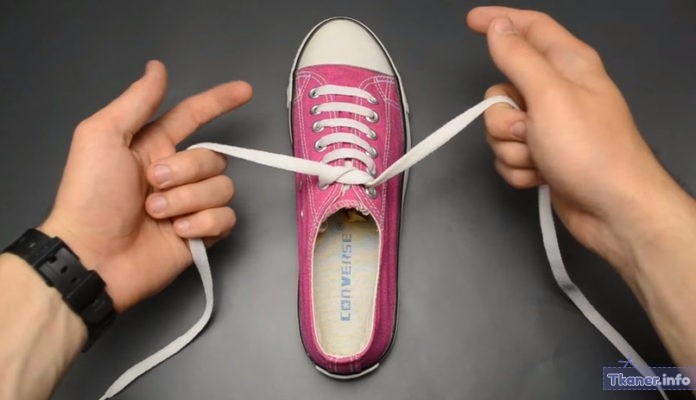 Как укоротить шнурки на кроссовках