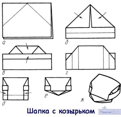 Панама с козырьком