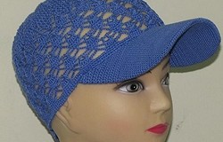 Женская кепка с козырьком, вязаная крючком: схемы и пошаговое описание вязания