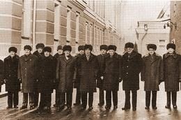 Пыжиковые шапки на партийных работниках в период СССР