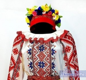 Головной убор женского белорусского костюма