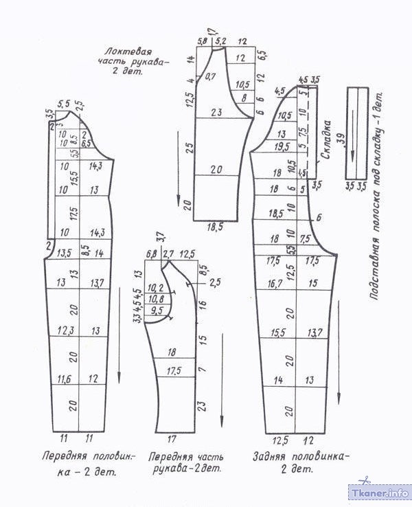 Выкройка комбинезона