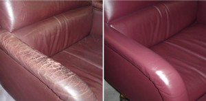 Реставрация дивана из экокожи