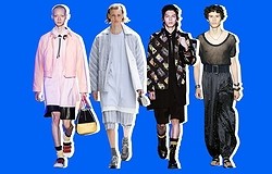 Самые странные тренды мужской недели моды