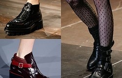 Как носить ботинки с платьем (фото): удачные сочетания с разными стилями платья