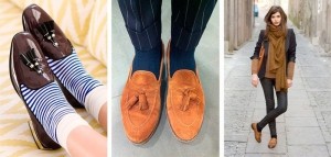 Носки с разными моделями обуви