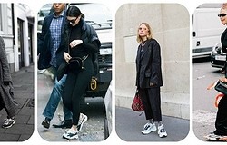 С чем носить кроссовки Баленсиага? Образы с женскими кроссовками Баленсиага: с легинсами, брюками, джинсами и другой одеждой.