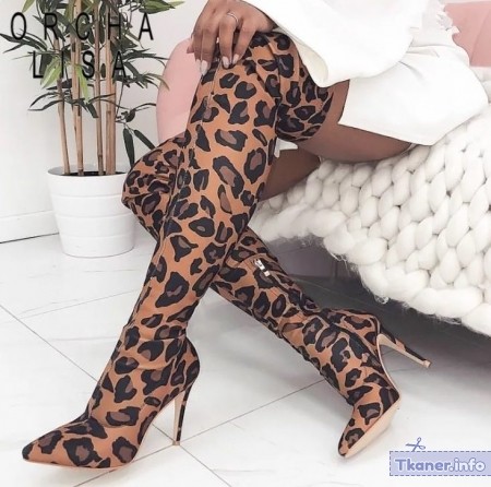 Леопардовая обувь