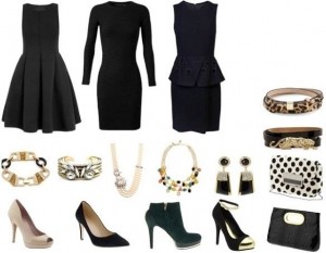 Выбор туфель для черного платья