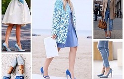 Голубые туфли с чем носить: важные нюансы создания гармоничного образа