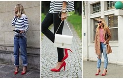 С чем носить красные туфли: фото и рекомендации по созданию красивого образа