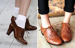 С чем носить женские коричневые туфли: как подобрать брюки, юбки, костюмы