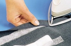 Как подогнуть брюки с помощью клейкой ленты-паутинки – укоротить и подклеить правильно