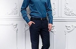 Какую рубашку надеть под темно-синие брюки мужчине: по стилю и фасону, типу фигуры, цвету
