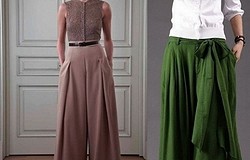 Юбка-брюки: какие фасоны существуют? Описание моделей, особенности, примеры с чем носить и как комбинировать.