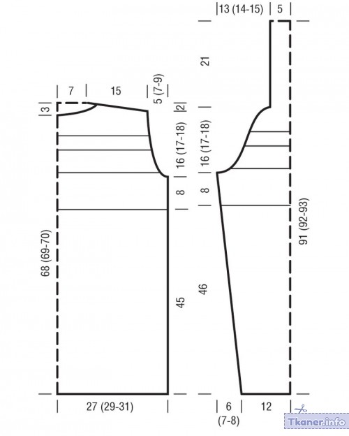 Выкройка джемпера