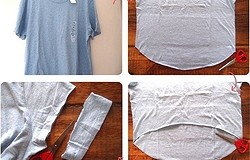 Как сделать топ из футболки своими руками — инструкция
