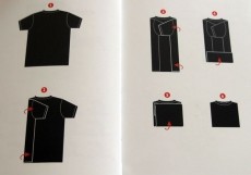 Как быстро свернуть футболку
