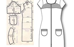 Выкройка халата на молнии: Как сшить халат на молнии своими руками. Снимаем мерки и готовим лекала.