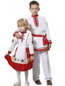 Детские белорусские костюмы