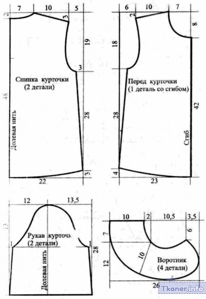 Выкройка жилетки