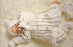 Костюм для новорожденного спицами: пошаговая инструкция