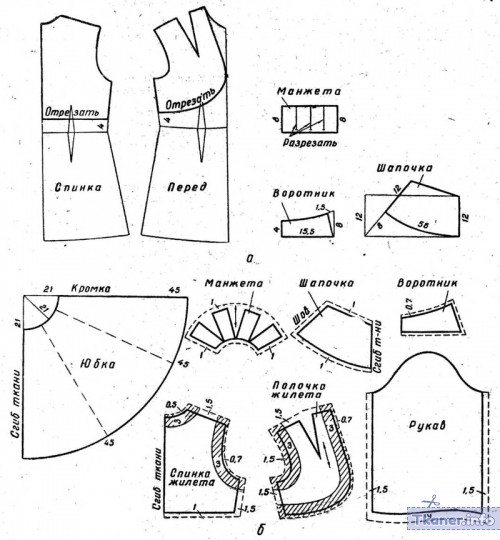Выкройка костюма