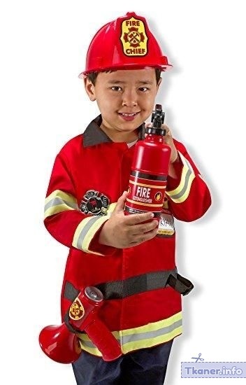 Костюм пожарного для мальчика