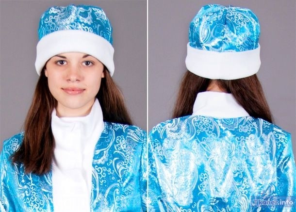 Шапка снегурочки
