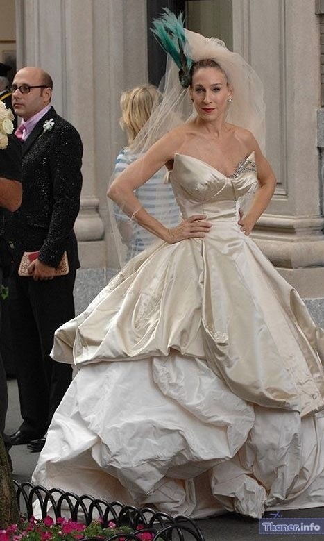 Свадебное платье Кэрри от Vivienne Westwood.