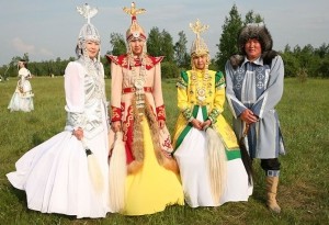 Свадебные костюмы якутов