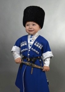 Детский осетинский костюм