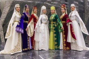 Женские осетинские костюмы