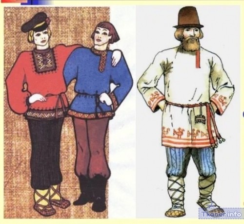 Русский национальный костюм мужской 2