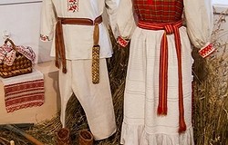 Свадебный костюм народов калужской области