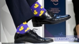 Фиолетовые мужские носки