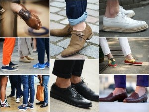 Короткие носки и туфли