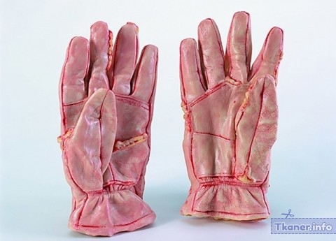 Перчатки из человеческой кожи