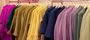 Многообразие цветовой палитры пальто