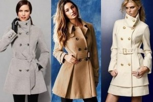 Женское пальто в разных вариантах