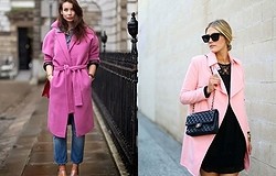 С чем носить розовое пальто: варианты для разных оттенков и стилей