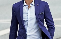 С чем носить мужской блейзер: синий, цветной, обувь и аксессуары к блейзеру