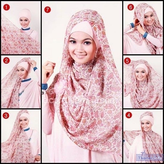 Способ завязывания хиджаба