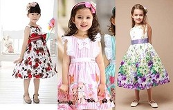 Фасоны детских платьев: наряды на каждый день