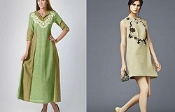 Фасоны платьев из льна: особенности моделей, интересные детали. Трендовые фасоны льняных платьев.